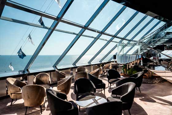 MSC Yacht Club Top Sail Lounge