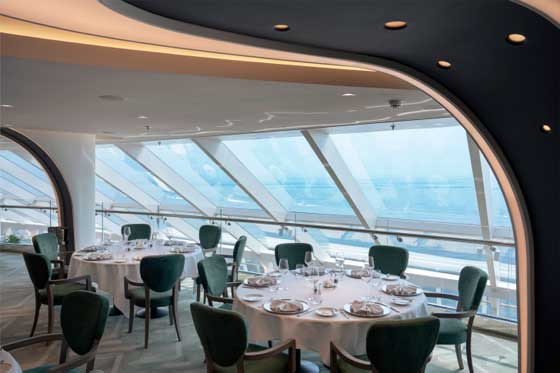 MSC Yacht Club Restaurant